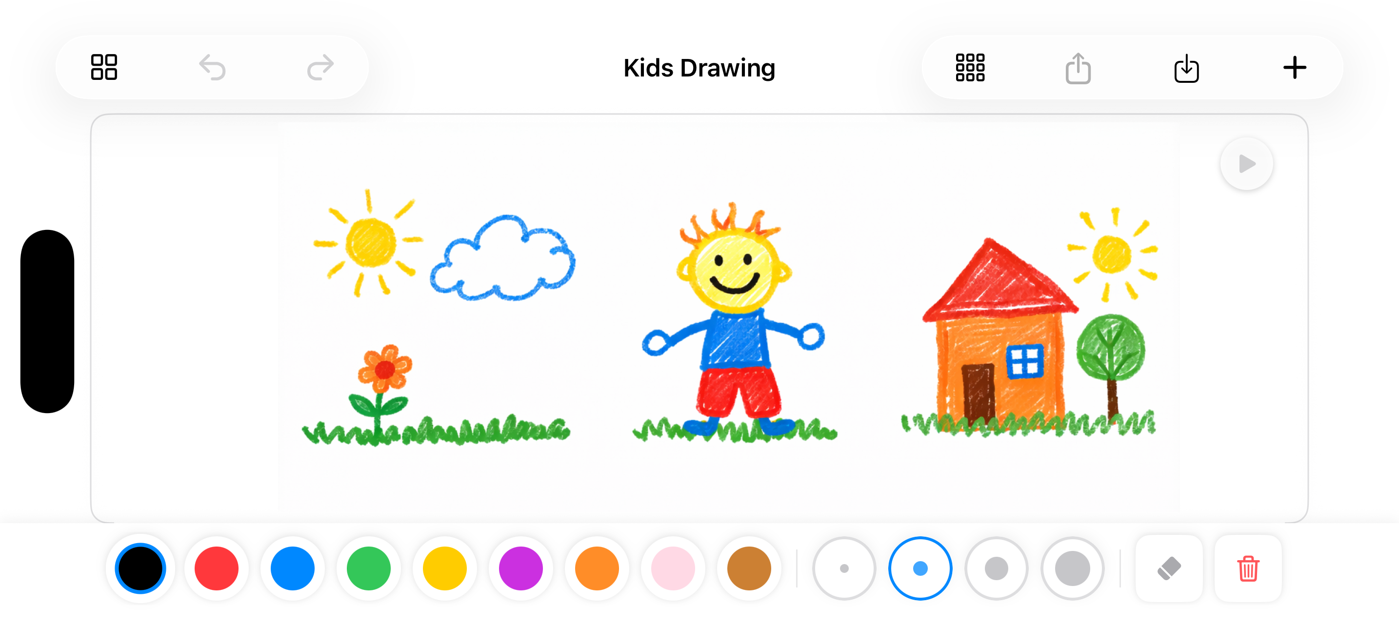 Drawing Board for Kids iPhone Preview